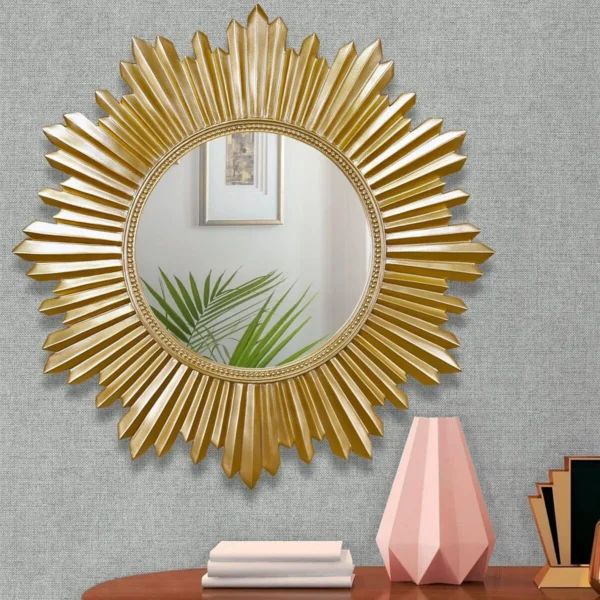 Wall mirrors with Decorative Metal or Wooden Frames